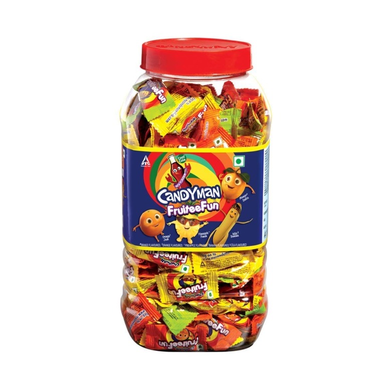 Candyman Fruitee Fun Jar